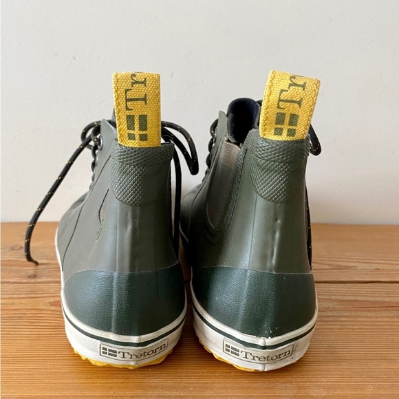 Tretorn | Ankle Rubber Rain Boots Lace Up Shoes w/ Insole - Picture 2 of 7